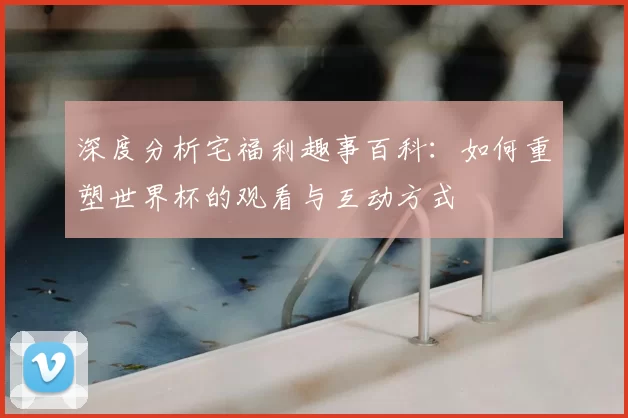 深度分析宅福利趣事百科：如何重塑世界杯的观看与互动方式